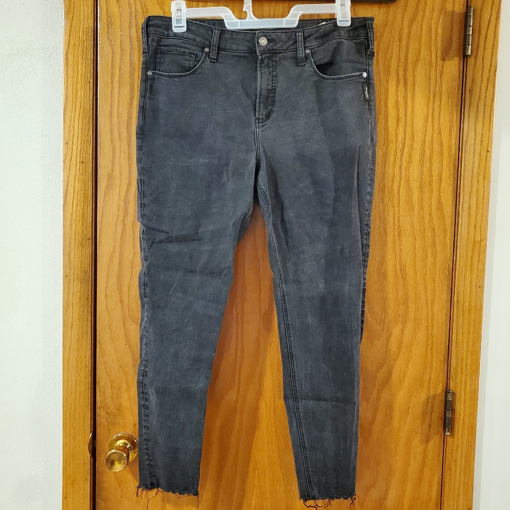Silver Jeans Co. Black/dark gray skinny jeans